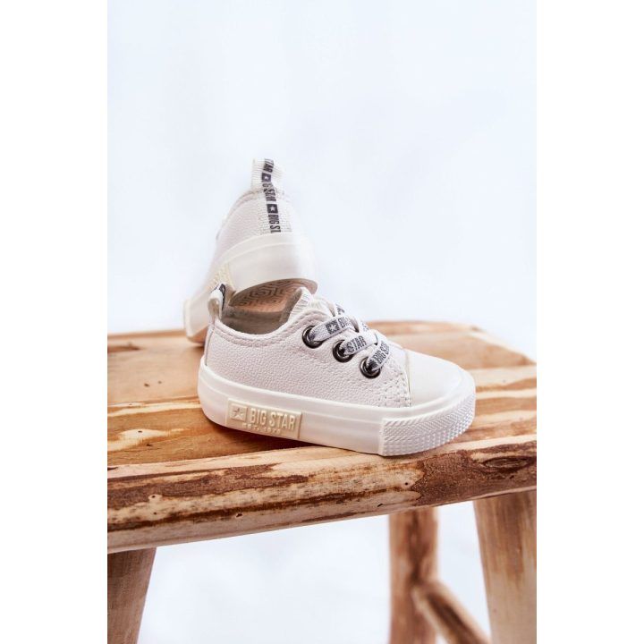 Vaikiški odiniai sportbačiai BIG STAR balti BIG STAR SHOES
