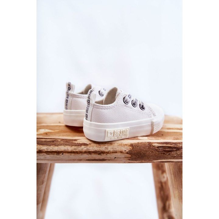 Vaikiški odiniai sportbačiai BIG STAR balti BIG STAR SHOES