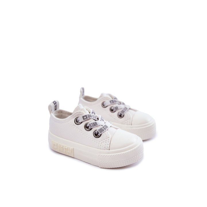 Vaikiški odiniai sportbačiai BIG STAR balti BIG STAR SHOES
