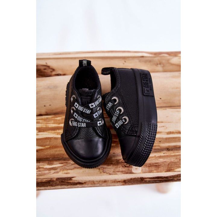 Vaikiški odiniai sportbačiai BIG STAR juodi BIG STAR SHOES