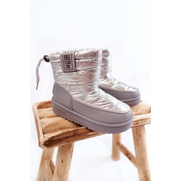Vaikiški sniego batai Big Star Pilkai sidabrinė BIG STAR SHOES
