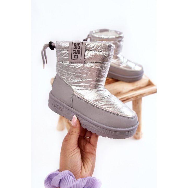 Vaikiški sniego batai Big Star Pilkai sidabrinė BIG STAR SHOES