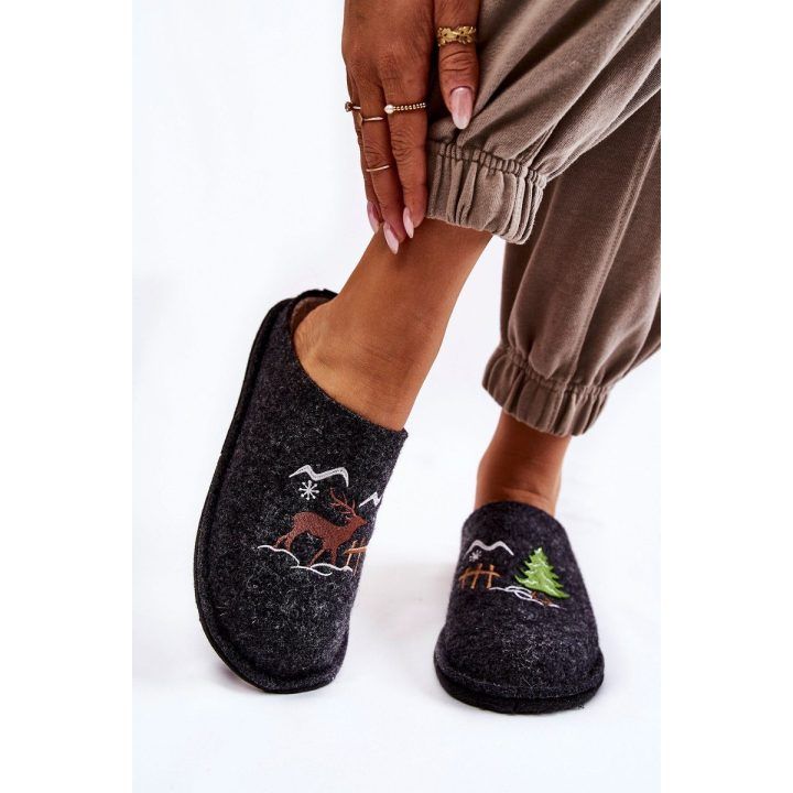 šlepetės Big Star Juodos ir smėlio spalvos BIG STAR SHOES