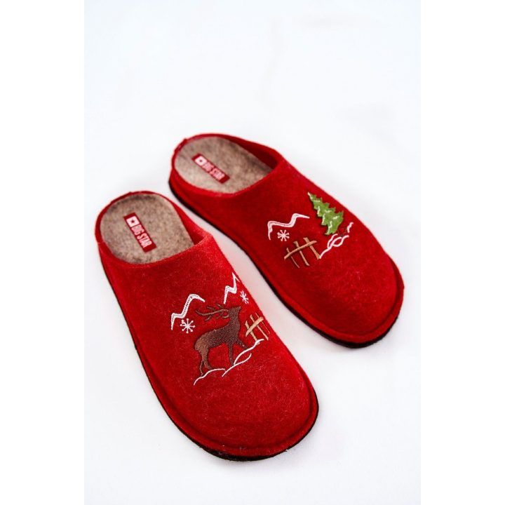 šlepetės Big Star Raudonai smėlio spalvos BIG STAR SHOES