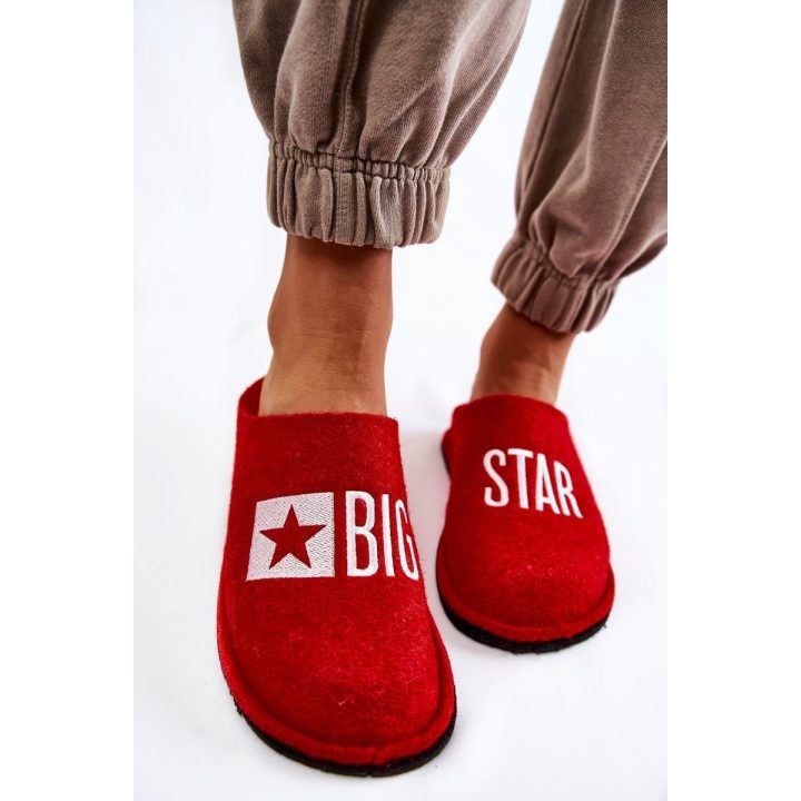 šlepetės Big Star Raudonos BIG STAR SHOES