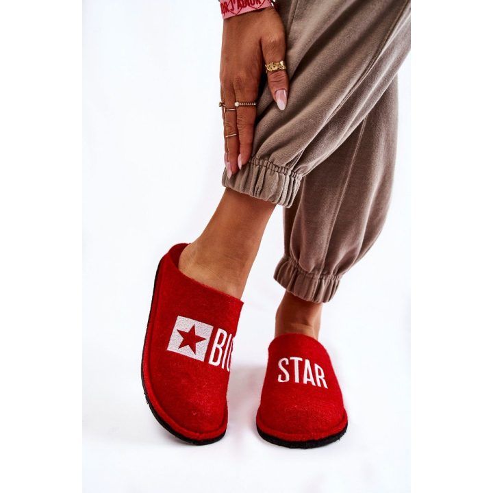 šlepetės Big Star Raudonos BIG STAR SHOES