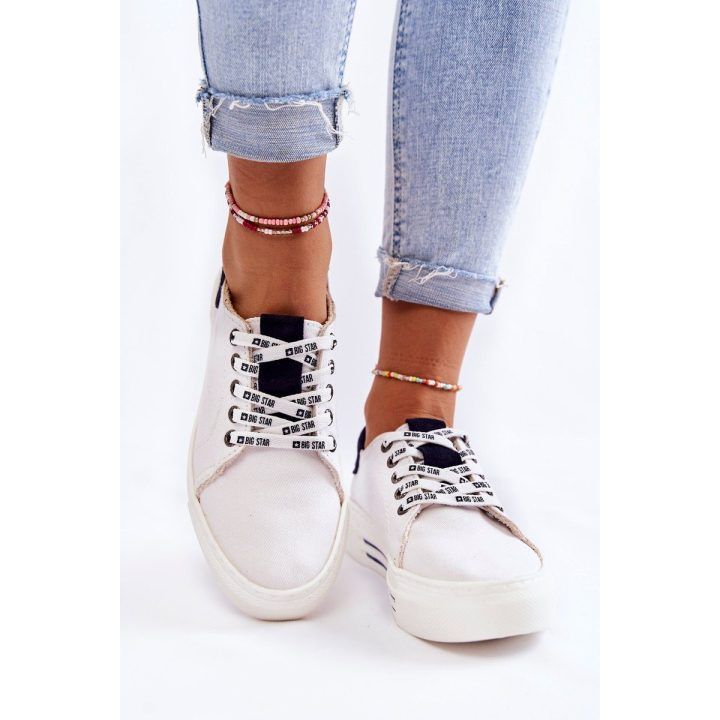 sportbačiai su atminties putų sistema Big Star balti BIG STAR SHOES