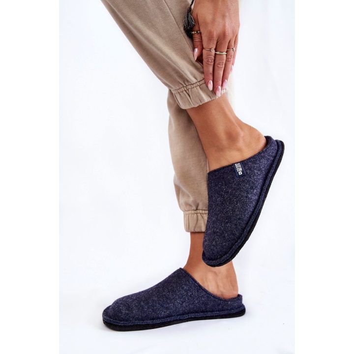 Klasikinės šlepetės Big Star tamsiai mėlyna BIG STAR SHOES