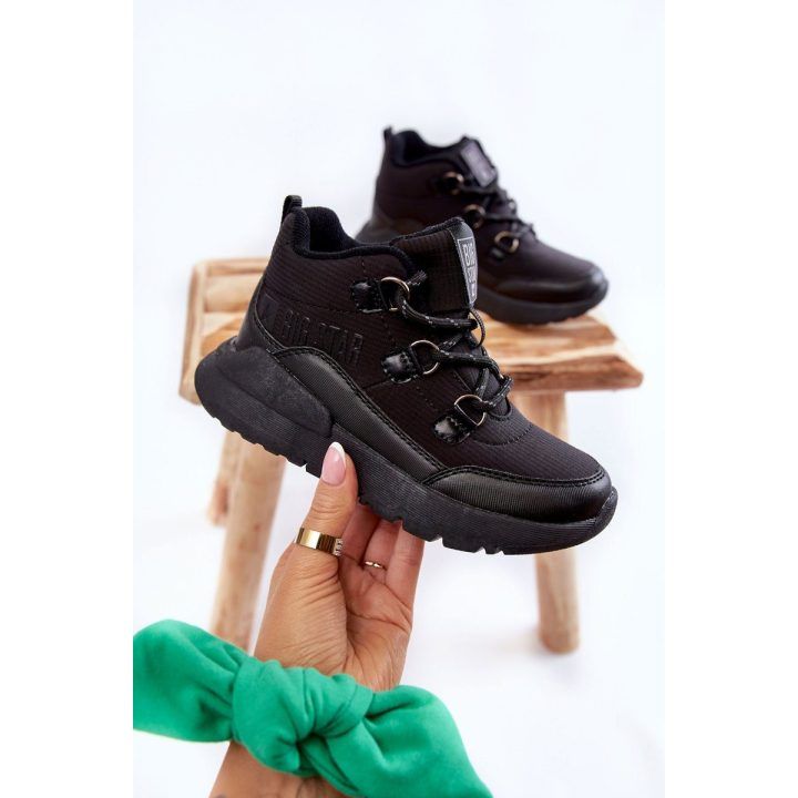 Vaikiški batai su atminties putomis Big Star juodi BIG STAR SHOES