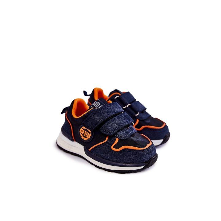 Vaikiški sportiniai batai su putų sistema Big Star Tamsiai mėlyni BIG STAR SHOES