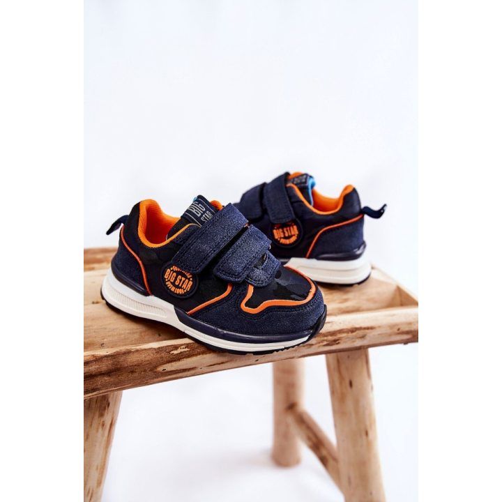 Vaikiški sportiniai batai su putų sistema Big Star Tamsiai mėlyni BIG STAR SHOES