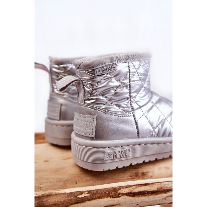 Vaikiški šilti sniego batai Big Star Sidabriniai BIG STAR SHOES