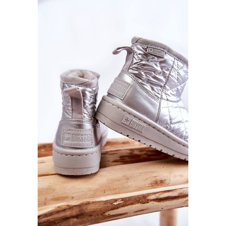 Vaikiški šilti sniego batai Big Star Sidabriniai BIG STAR SHOES