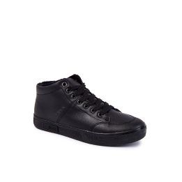 Vyriški klasikiniai odiniai sportbačiai Big Star KK174348 Juodi BIG STAR SHOES