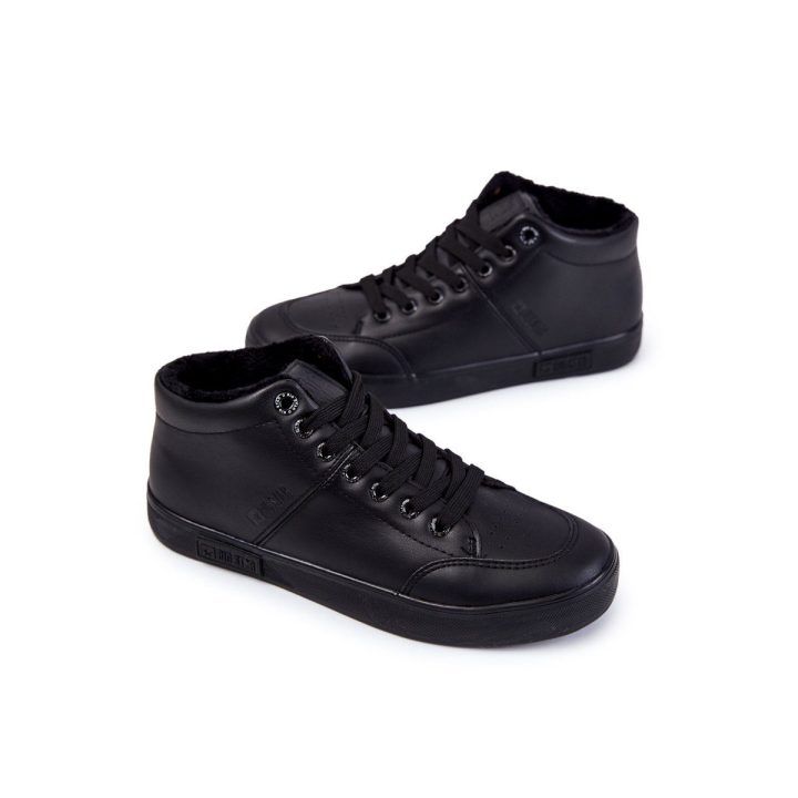 Vyriški klasikiniai odiniai sportbačiai Big Star KK174348 Juodi BIG STAR SHOES