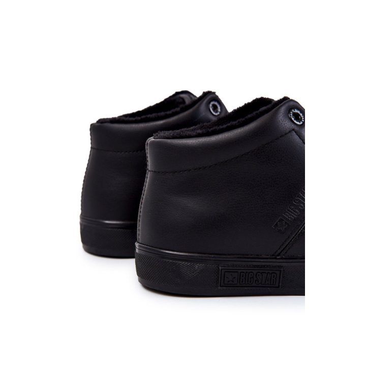 Vyriški klasikiniai odiniai sportbačiai Big Star KK174348 Juodi BIG STAR SHOES