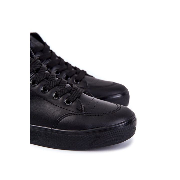 Vyriški klasikiniai odiniai sportbačiai Big Star KK174348 Juodi BIG STAR SHOES