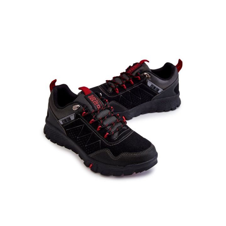 Vyriški žemi batai su Memory Foam Big Star juodi BIG STAR SHOES