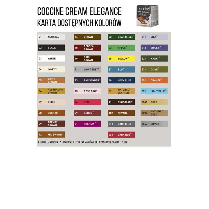 Cream Elegance vaško pasta, skirta odai COCCINE