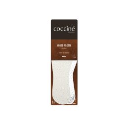 Vidpadis Coccine White Frotte putų ant latekso