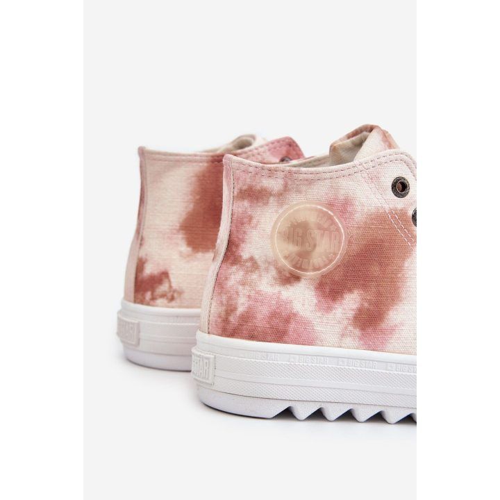 Moteriški kedai smėlio ir rožinės spalvos Big Star BIG STAR SHOES