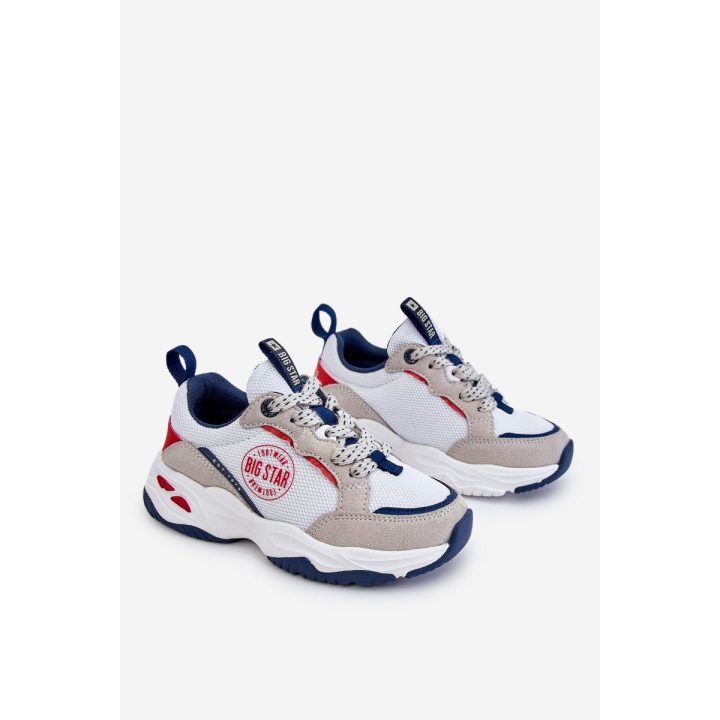 Vaikiški sportiniai batai Memory Foam System Big Star Balti BIG STAR SHOES