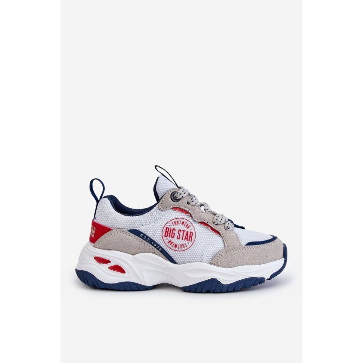 Vaikiški sportiniai batai Memory Foam System Big Star Balti BIG STAR SHOES