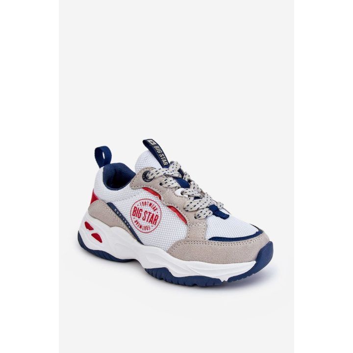 Vaikiški sportiniai batai Memory Foam System Big Star Balti BIG STAR SHOES