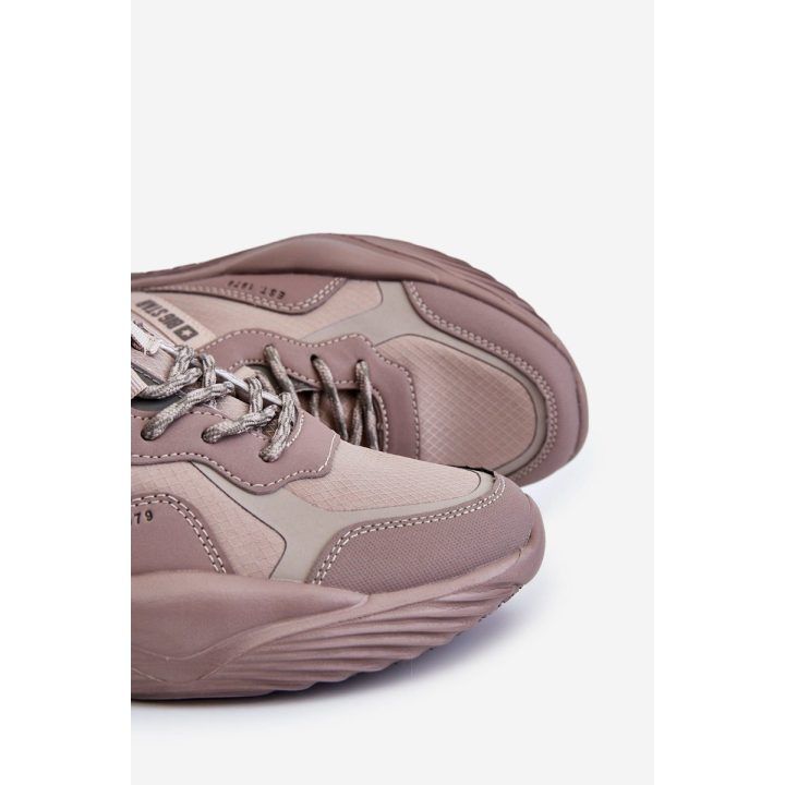 Vyriški lengvi sportbačiai su atminties putomis sistema Big Star Smėlio spalvos BIG STAR SHOES