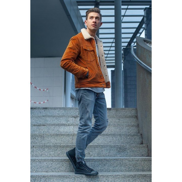 Vyriški klasikiniai aukšti sportbačiai BIG STAR juodi BIG STAR SHOES