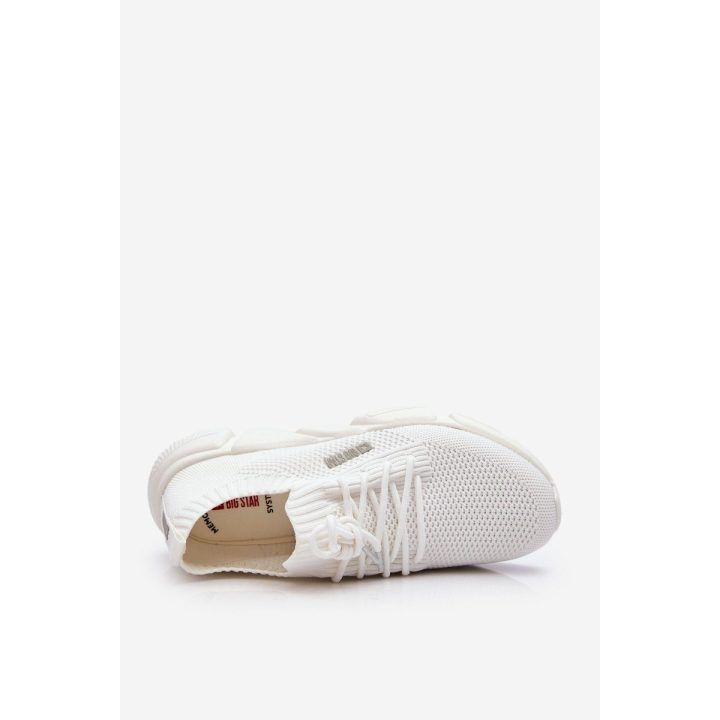 Lengvi sportbačiai su atminties putų sistema Big Star balti BIG STAR SHOES