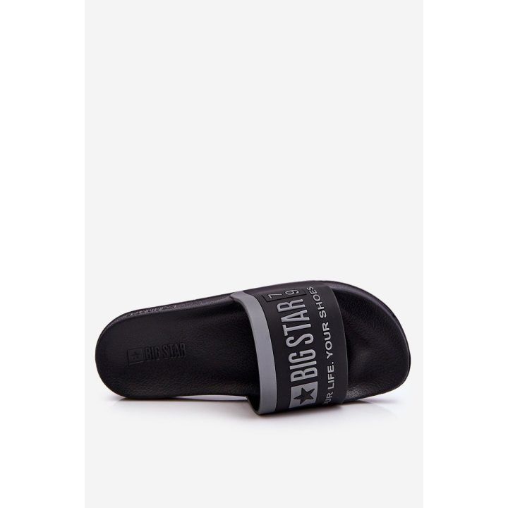 Moteriškos šlepetės Juodos BIG STAR SHOES