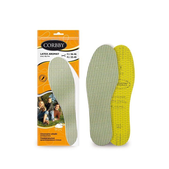 Corbby LATEX AROMAT vidpadžiai s su aromatine medžiaga CORBBY