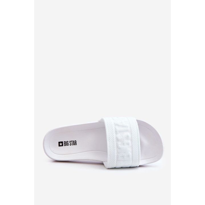 Moteriškos šlepetės baltos Big Star BIG STAR SHOES