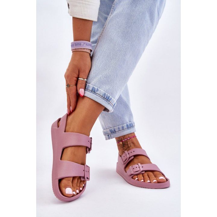 Moteriški šviesūs Basutės Big Star Violetiniai BIG STAR SHOES
