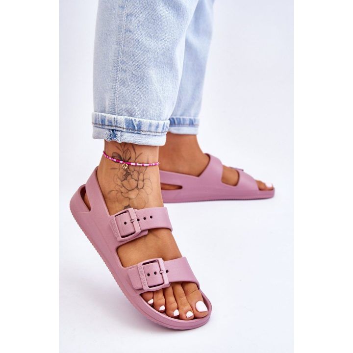 Moteriški šviesūs Basutės Big Star Violetiniai BIG STAR SHOES