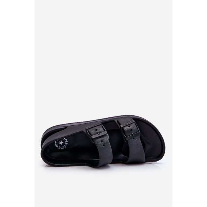 Moteriškos basutės su dirželiais juodos Big Star BIG STAR SHOES