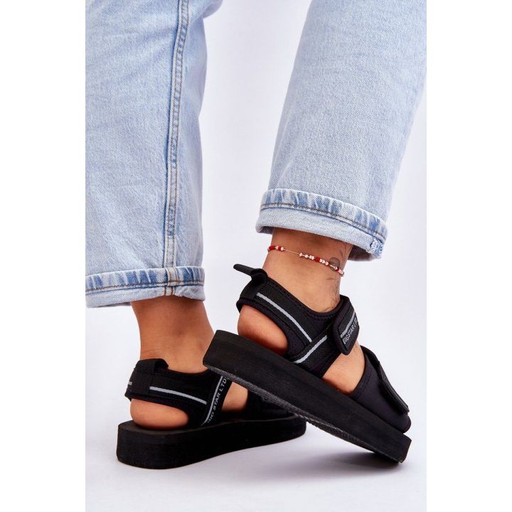 Moteriški Basutės su lipdukais Big Star Juodi BIG STAR SHOES