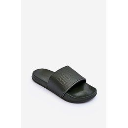 Vyriškos lengvos šlepetės Big Star MM174324 Dark Green BSB27251 BIG STAR SHOES