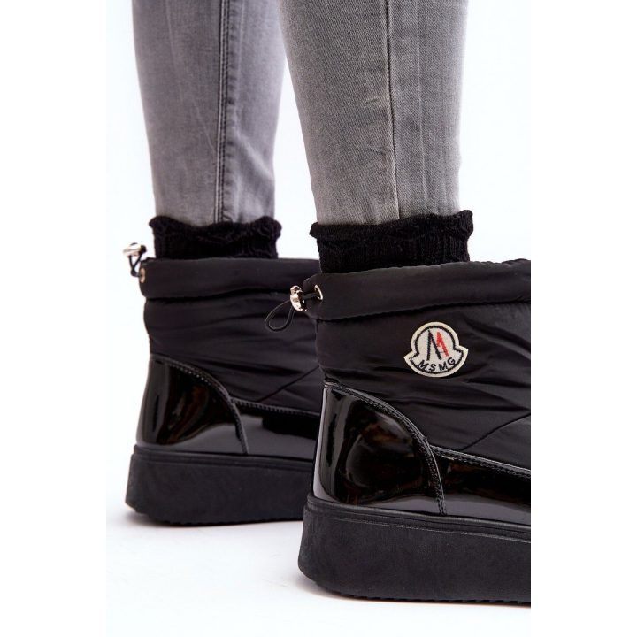 sniego batai ant platformos Black Gattea BOTO