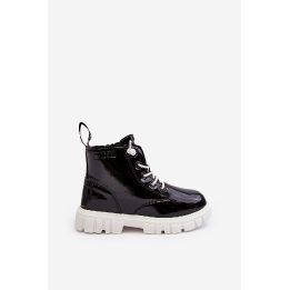 Vaikų blizgantys dygsniuoti batai Big Star MM374147 Black BSB27683 BIG STAR SHOES
