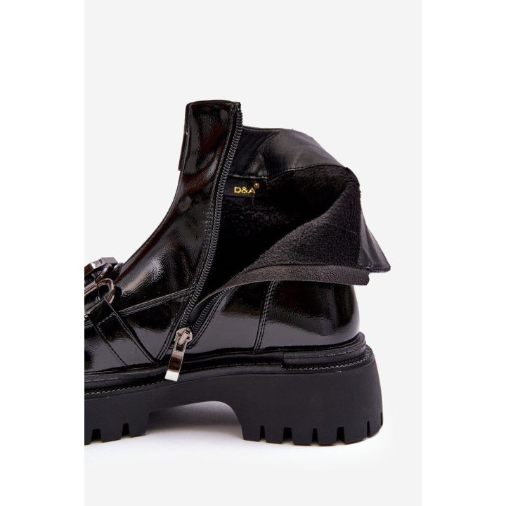 Moteriški batai su kojinėmis D&A MR870-41 Black BSB28023 S.BARSKI
