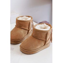 Vaikiški šilti sniego batai su kutais Camel Mikyla BOTO