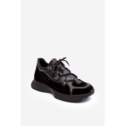 Moteriški odiniai sportiniai bateliai M01/2 Zazoo Black ZAZOO