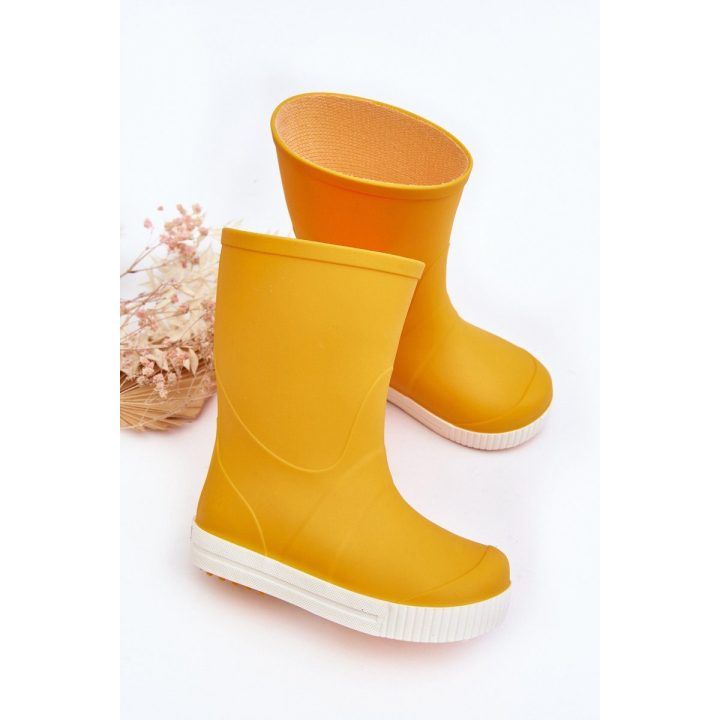 Vaikiški guminiai batai Wave Gokids 979 Yellow BOTO