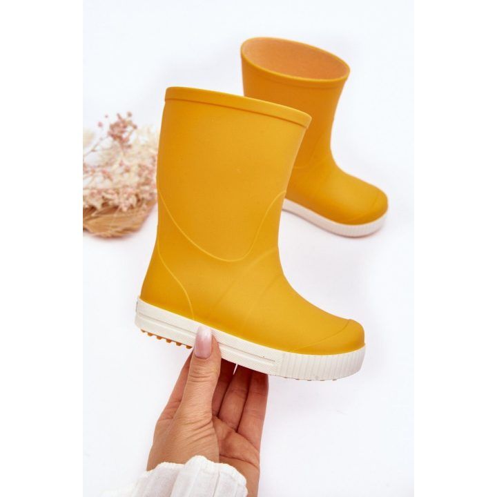Vaikiški guminiai batai Wave Gokids 979 Yellow BOTO