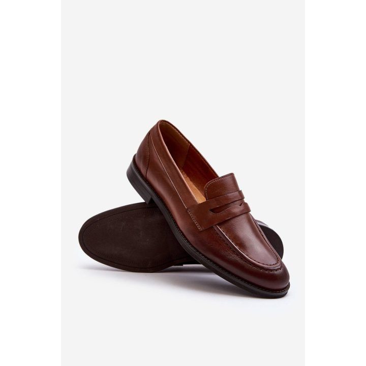 Vyriški odiniai batai Zazoo 1570/1 Brown ZAZOO