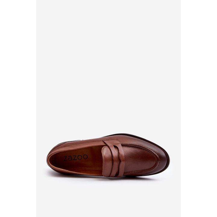 Vyriški odiniai batai Zazoo 1570/1 Brown ZAZOO