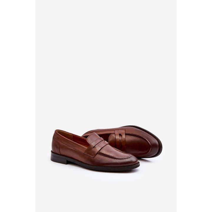 Vyriški odiniai batai Zazoo 1570/1 Brown ZAZOO