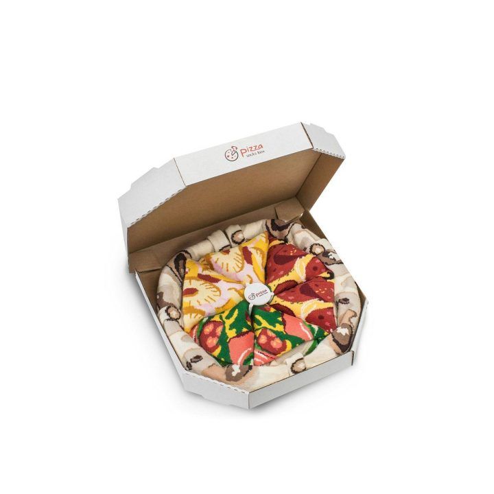 kojinių rinkinys Pizza ir alus 5 poros ZOOKSY/RAINBOW SOCKS